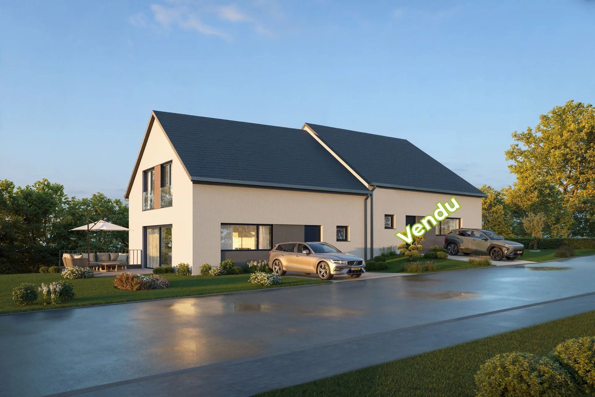 Maison 3 chambres en vente à Holzem, commune de Mamer