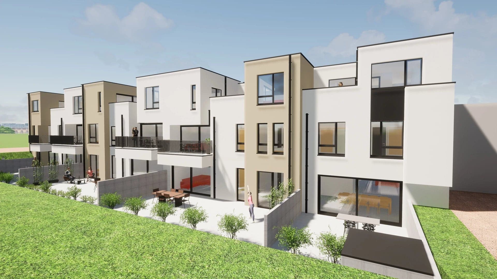 Penthouse 2 chambres en vente à Bascharage, commune de Käerjeng