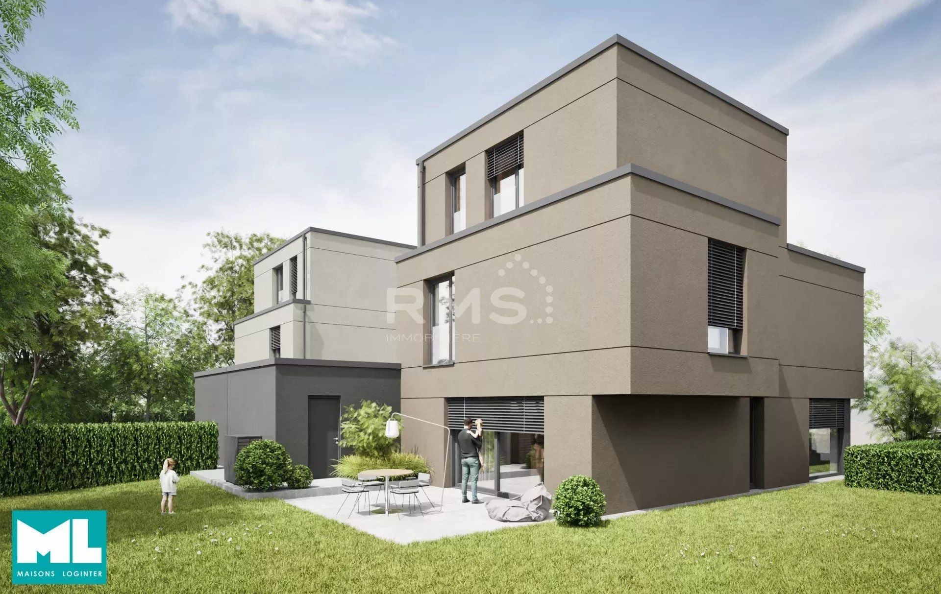 Maison jumelée 5 chambres en vente à Bertrange