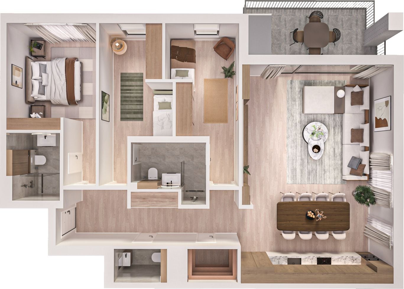 3-bedroom Apartment for sale in Steinfort