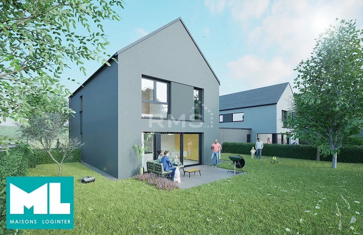 4-bedroom Semi-detached house for sale in Sprinkange, Dippach municipality