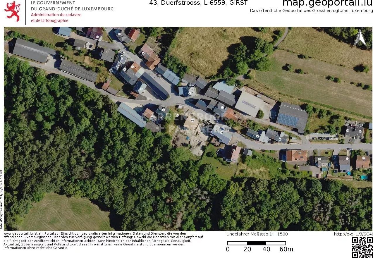 Terrain en vente à Echternach