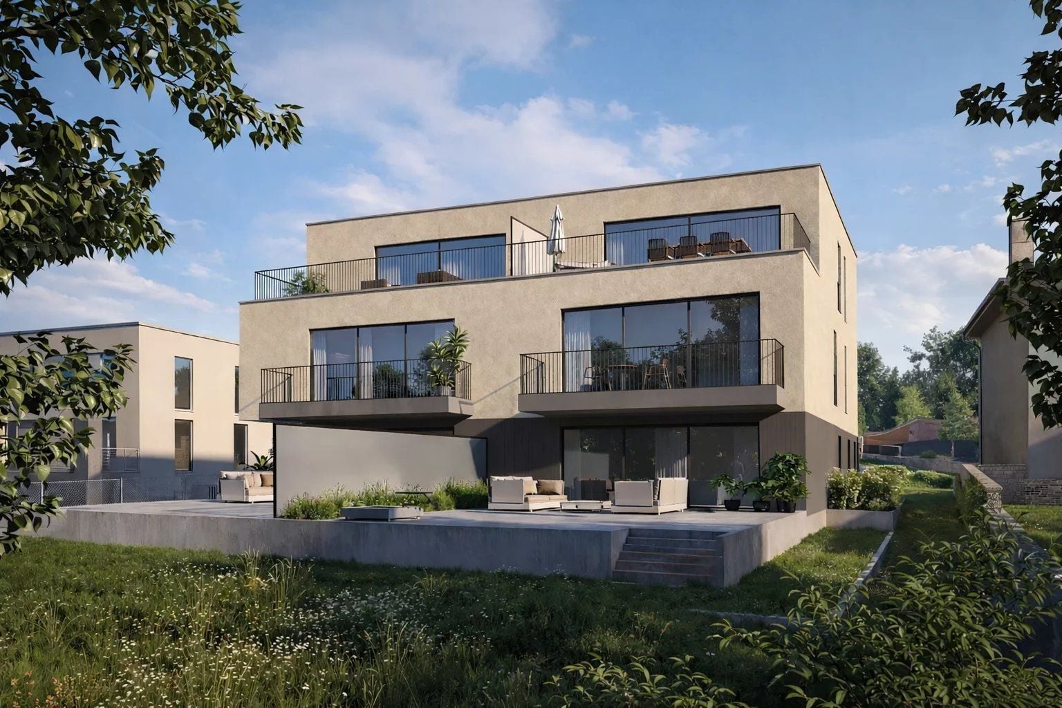 Appartement 2 chambres en vente à Hautcharage