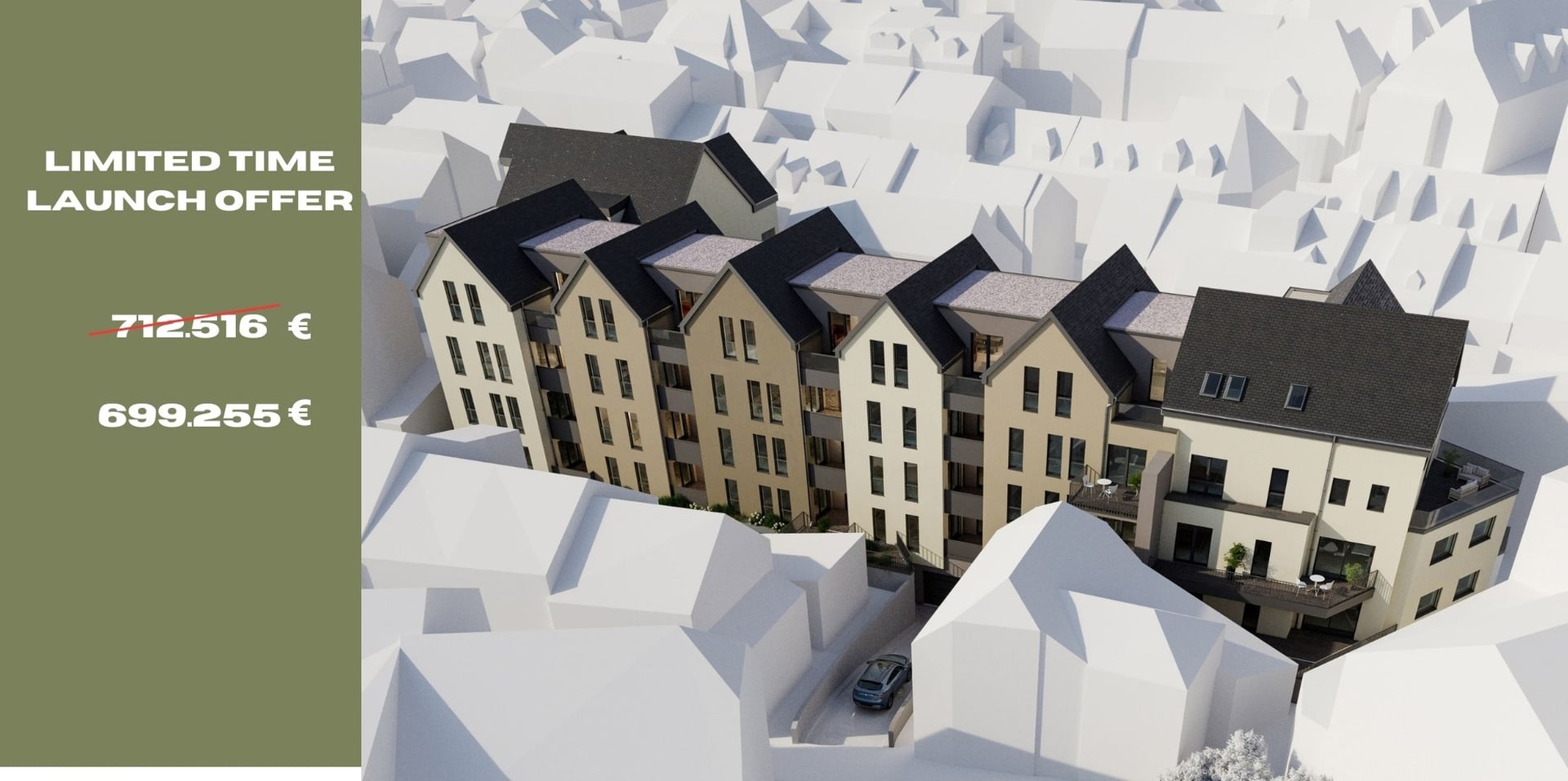2-bedroom Apartment for sale in Diekirch