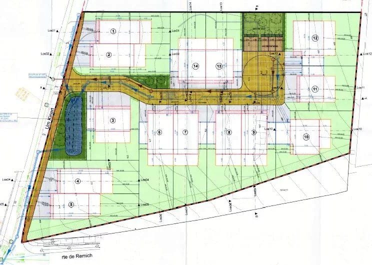 Housing project in Moutfort