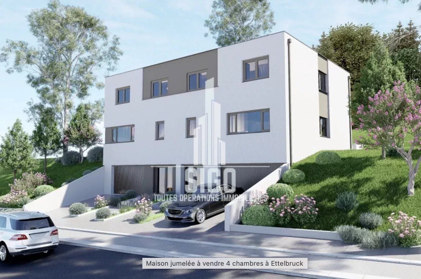 4-bedroom Semi-detached house for sale in Ettelbruck
