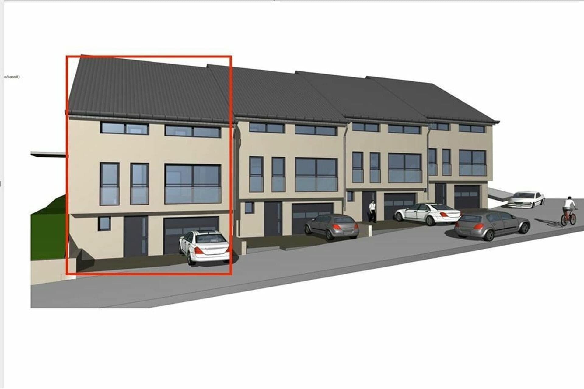 Immeuble 5 unités en vente à Hoesdorf, commune de Reisdorf