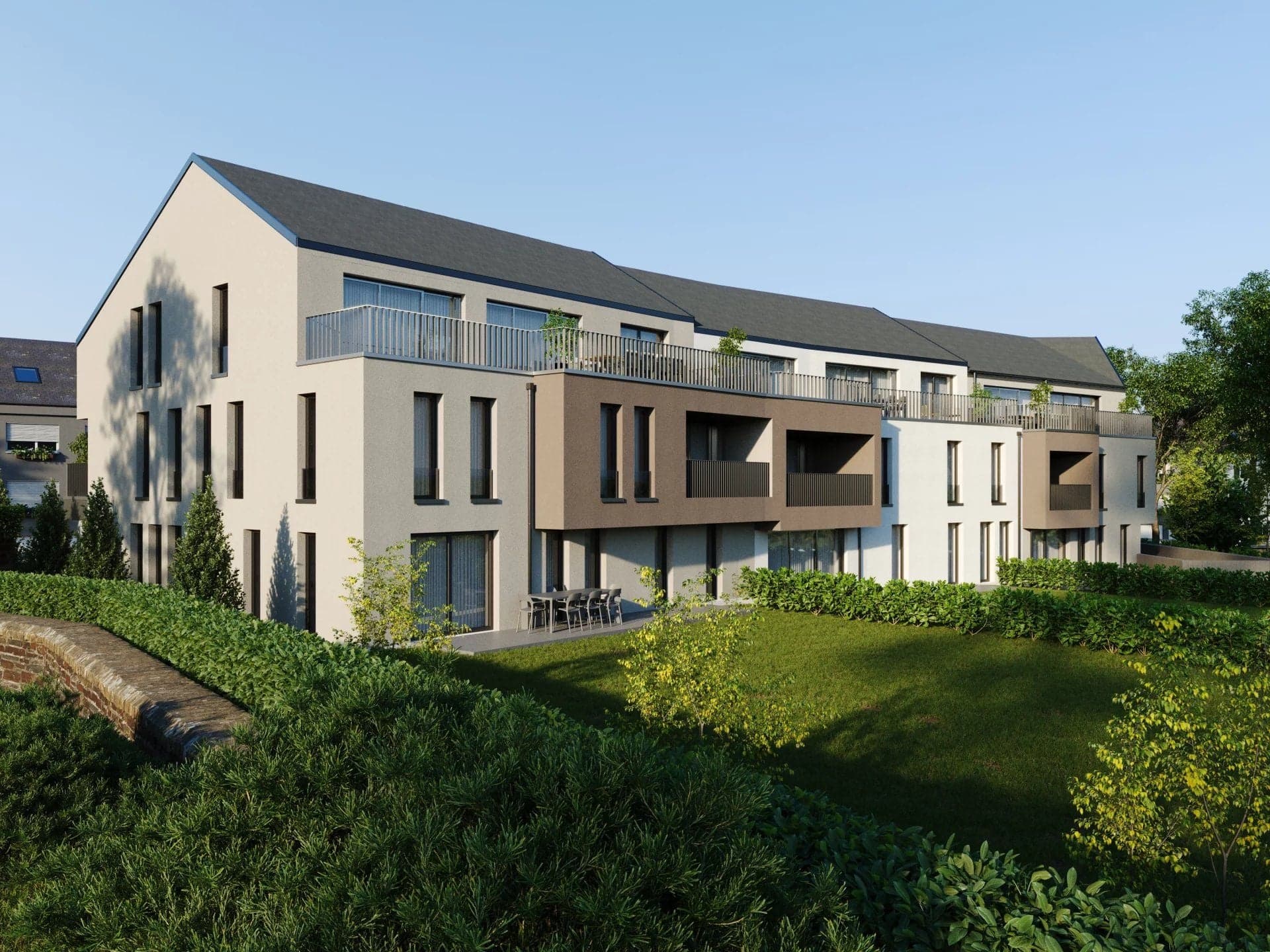 Neubau in Oetrange