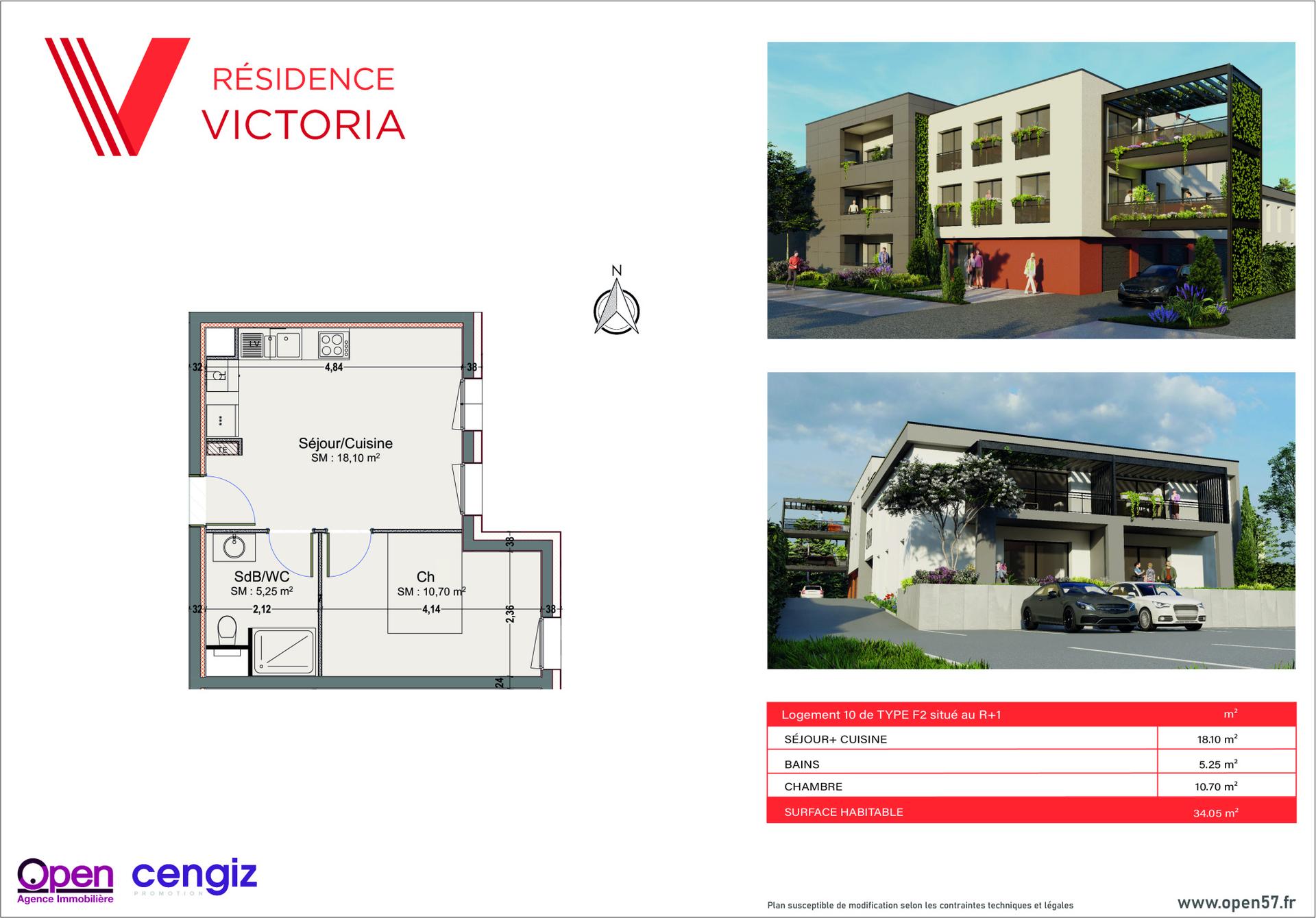 1-bedroom Apartment for sale in Thionville