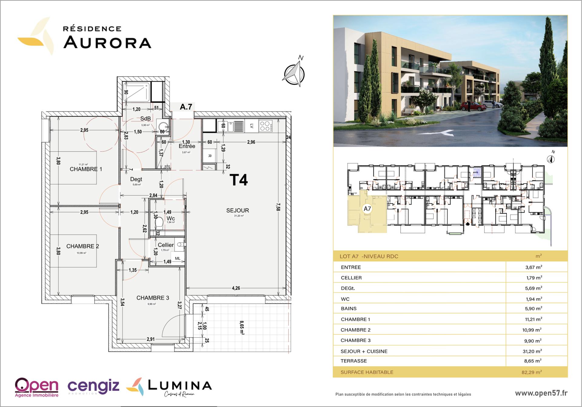 3-Zimmer-Wohnung zum Verkauf in Cosnes-et-Romain