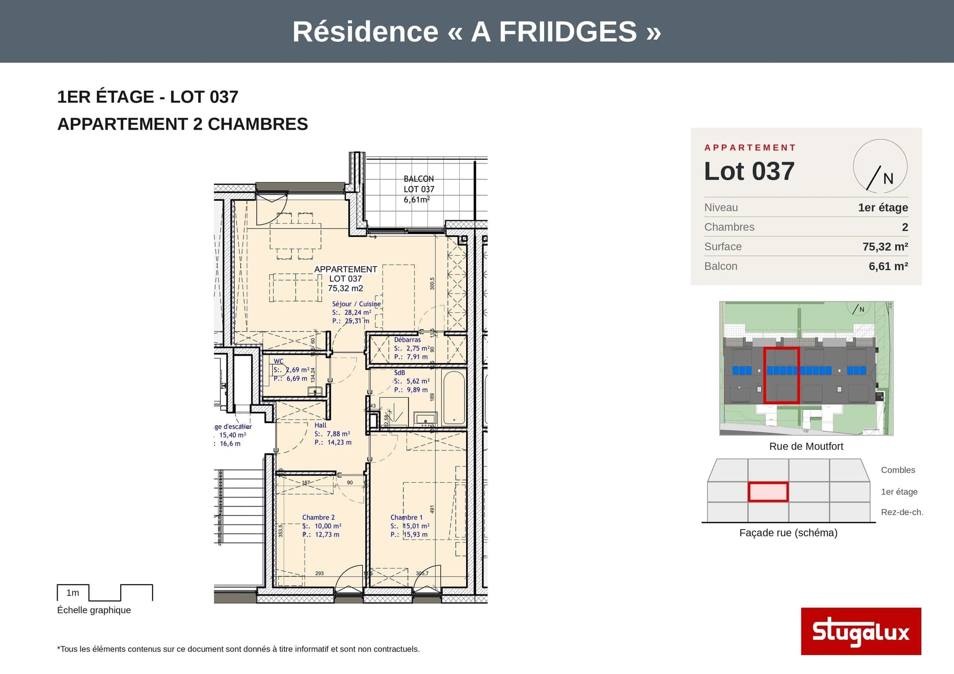 2-Zimmer-Wohnung zum Verkauf in Contern