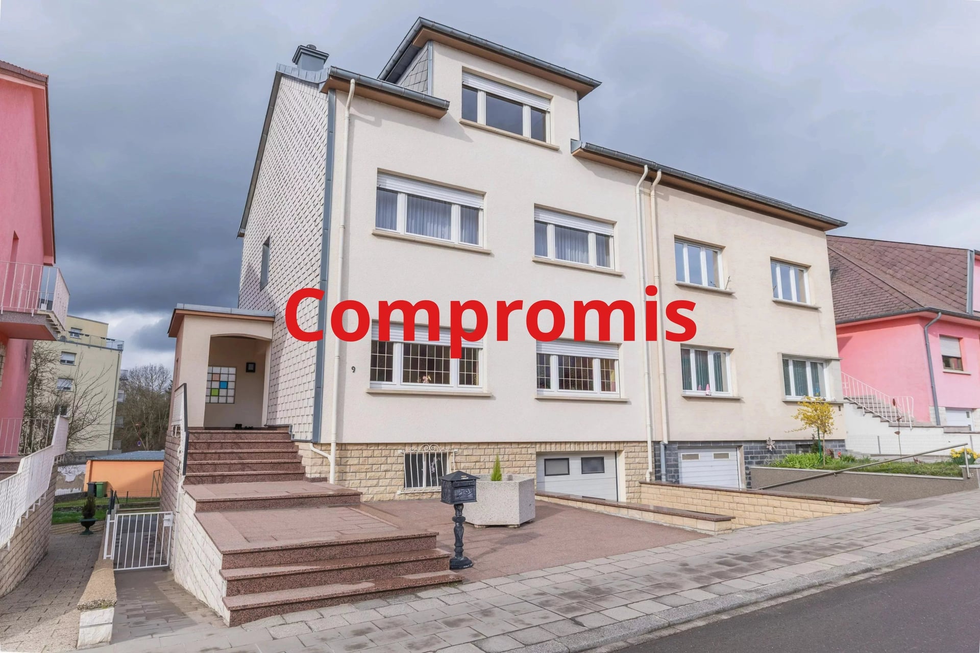 4-Zimmer-Doppelhaushälfte zum Verkauf in Pétange