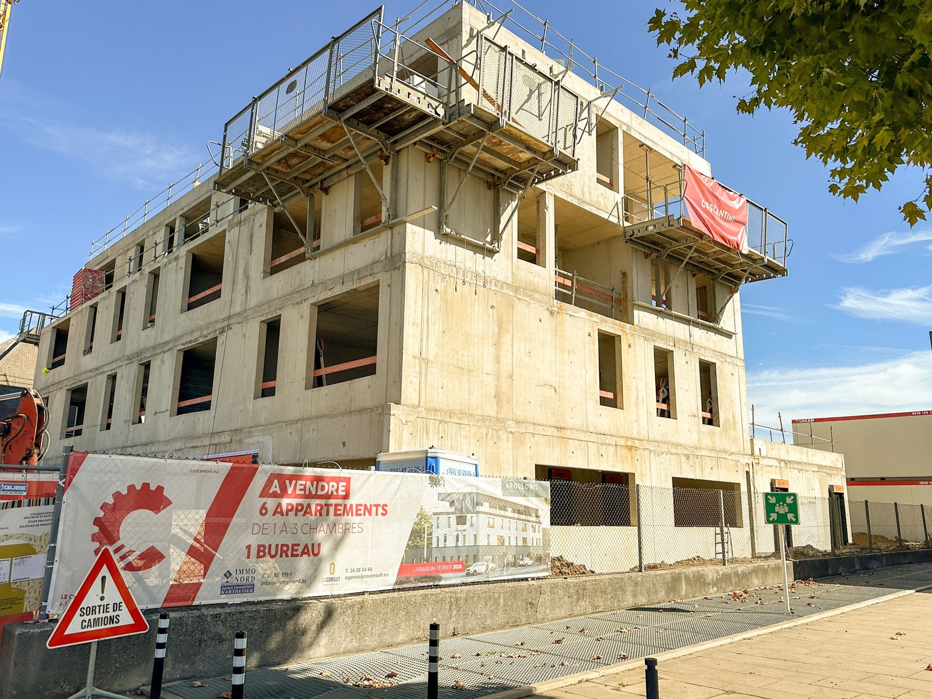 Penthouse 2 chambres en vente à Bascharage, commune de Käerjeng