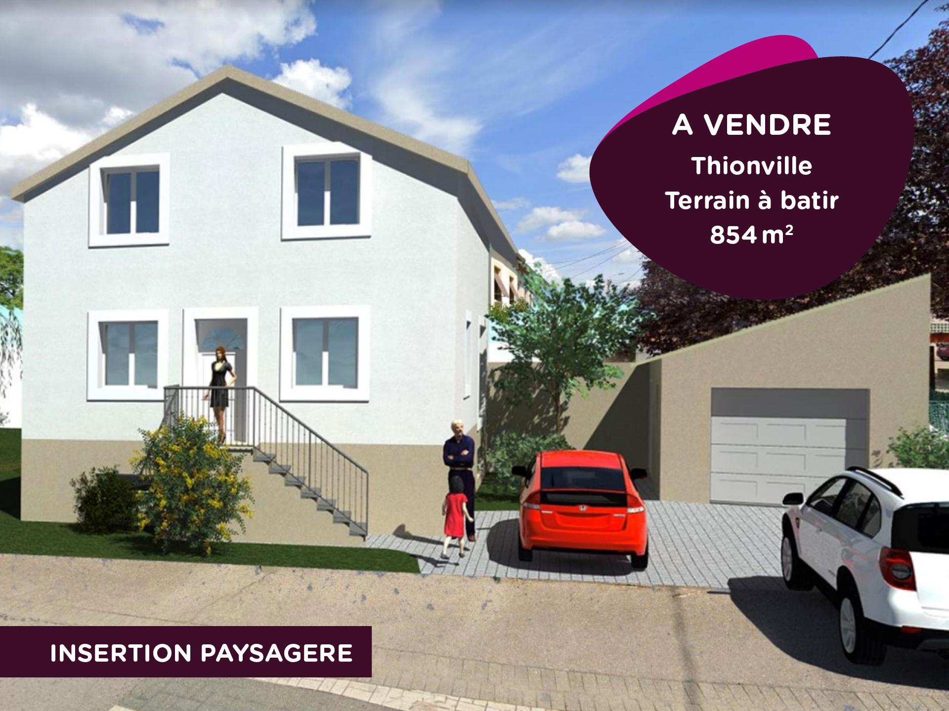 Terrain inconstructible en vente à Thionville