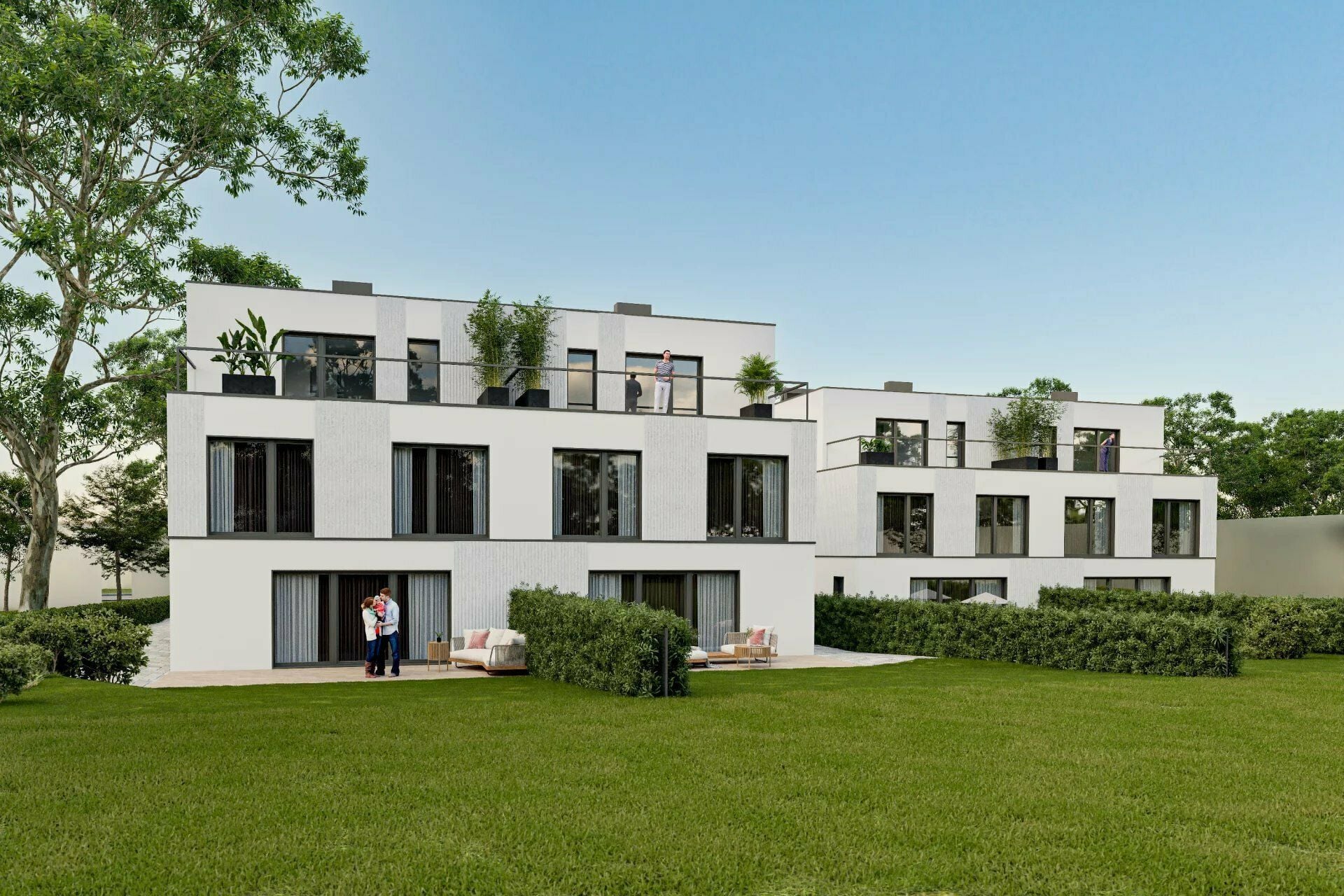 3-Zimmer-Doppelhaushälfte zum Verkauf in Leudelange