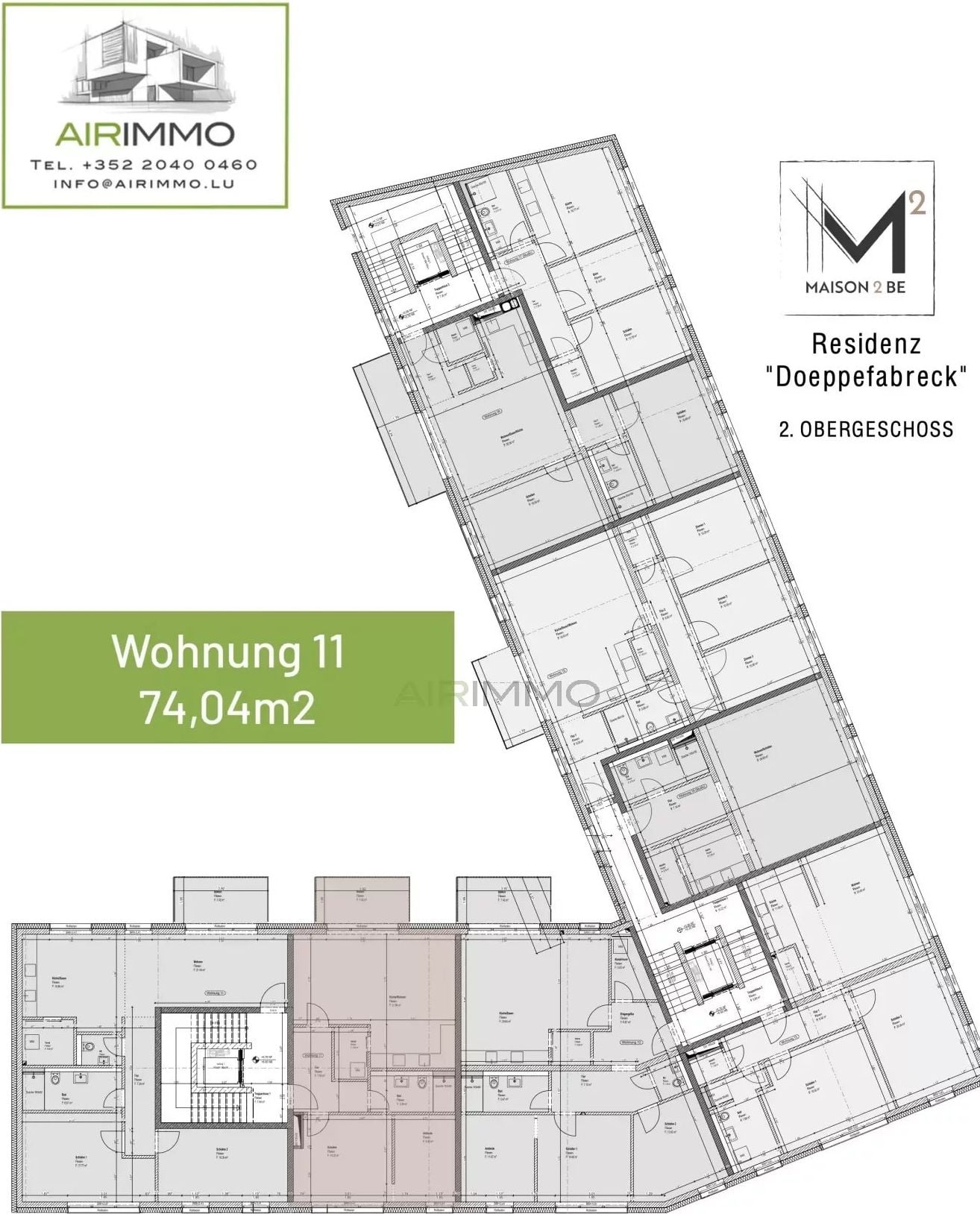 1-bedroom Apartment for sale in Echternach