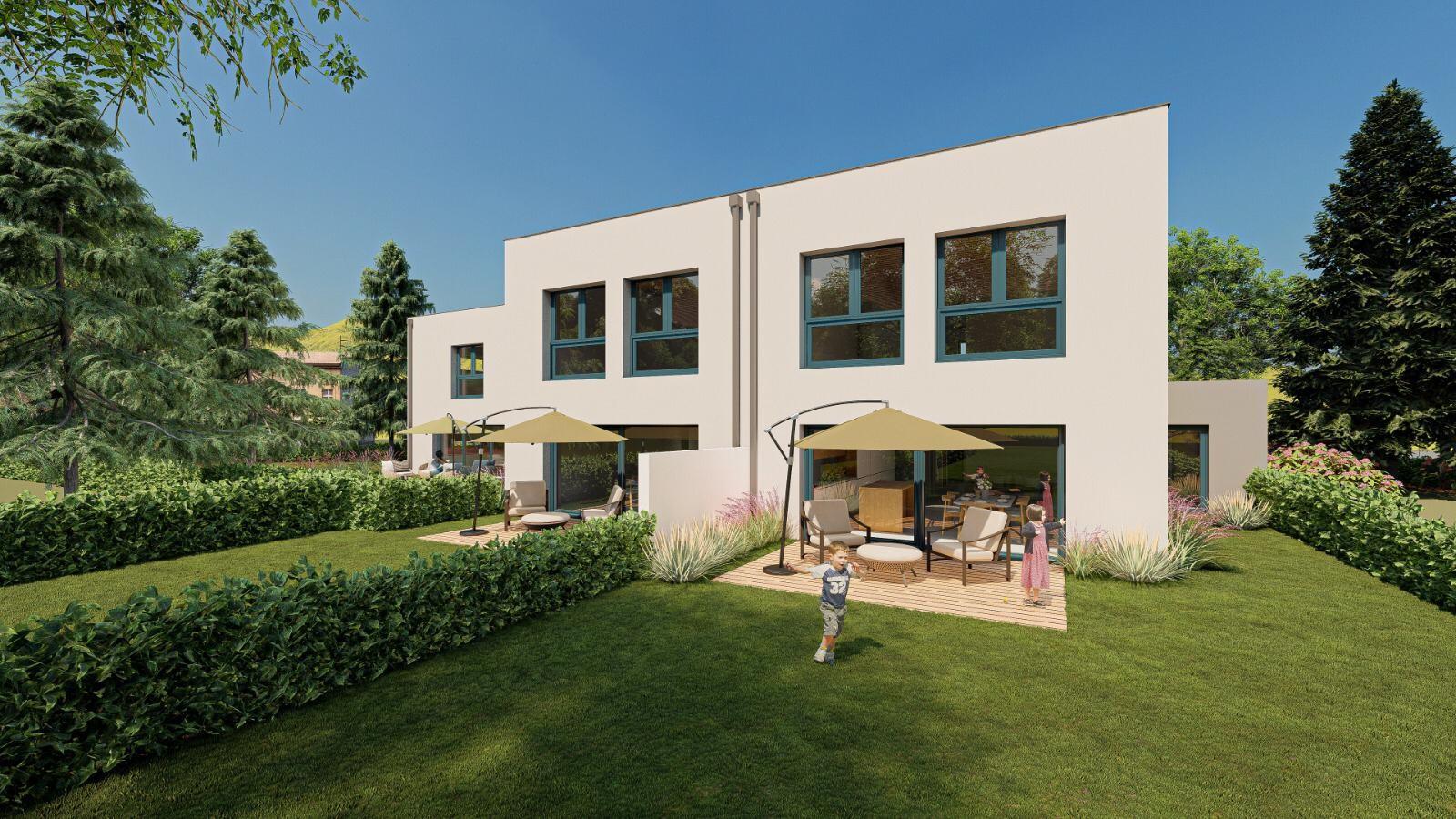 Maison mitoyenne 3 chambres en vente à Gonderange