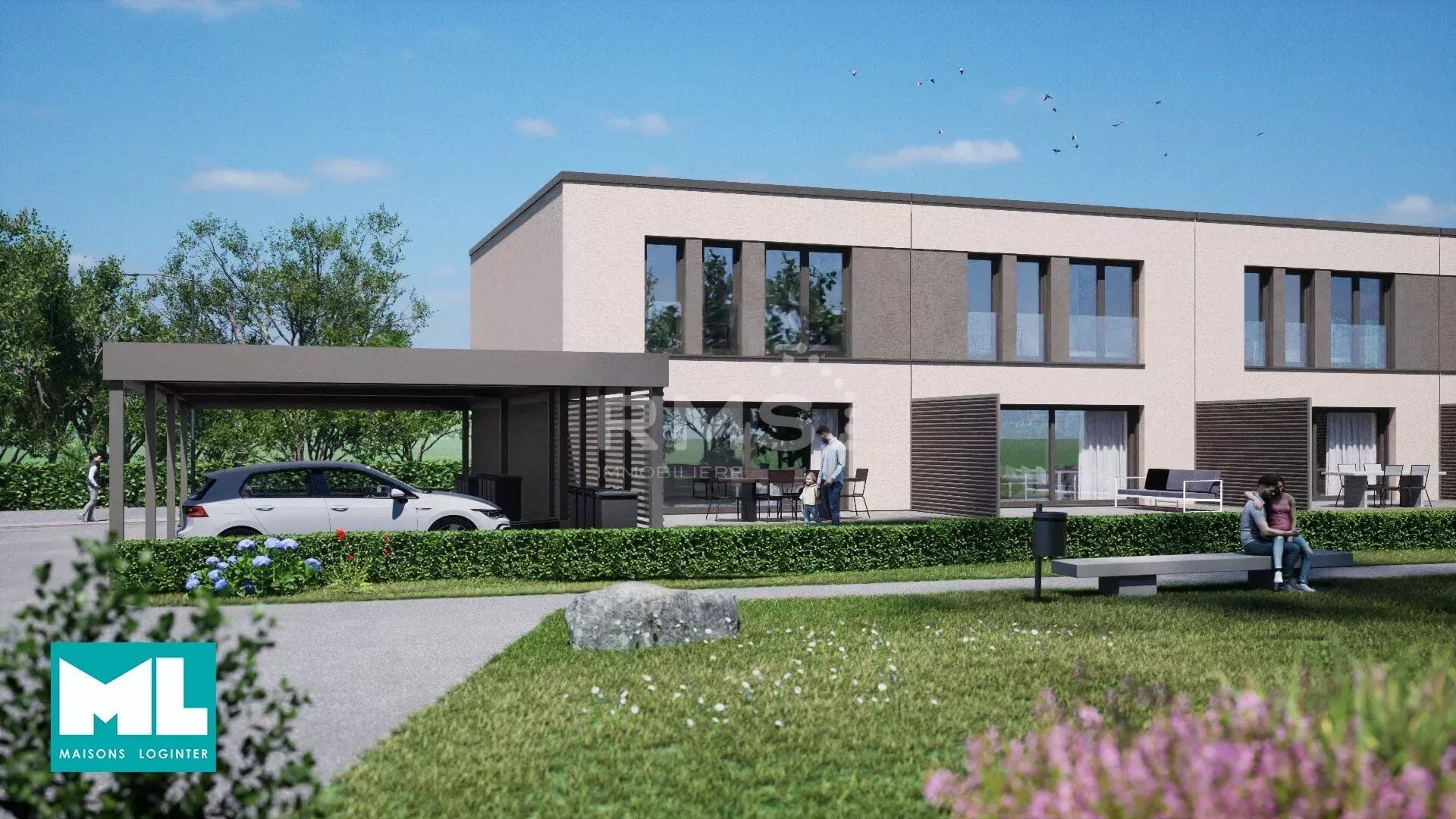 Maison jumelée 3 chambres en vente à Bertrange