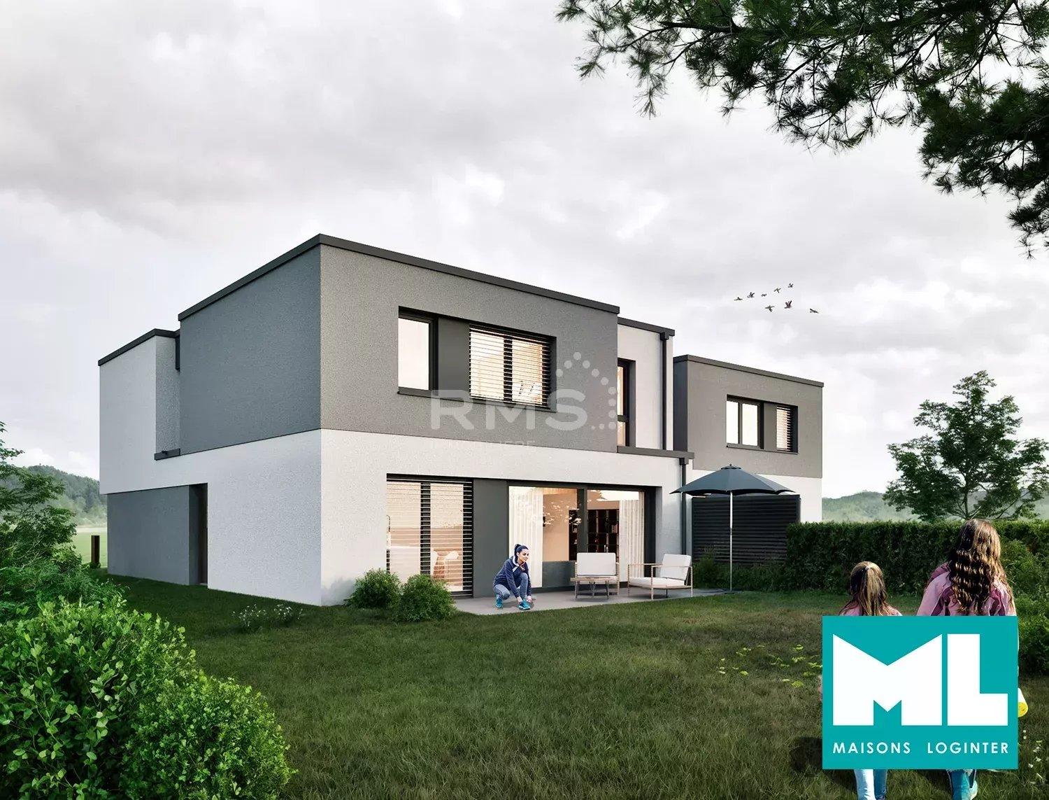4-Zimmer-Doppelhaushälfte zum Verkauf in Mondercange