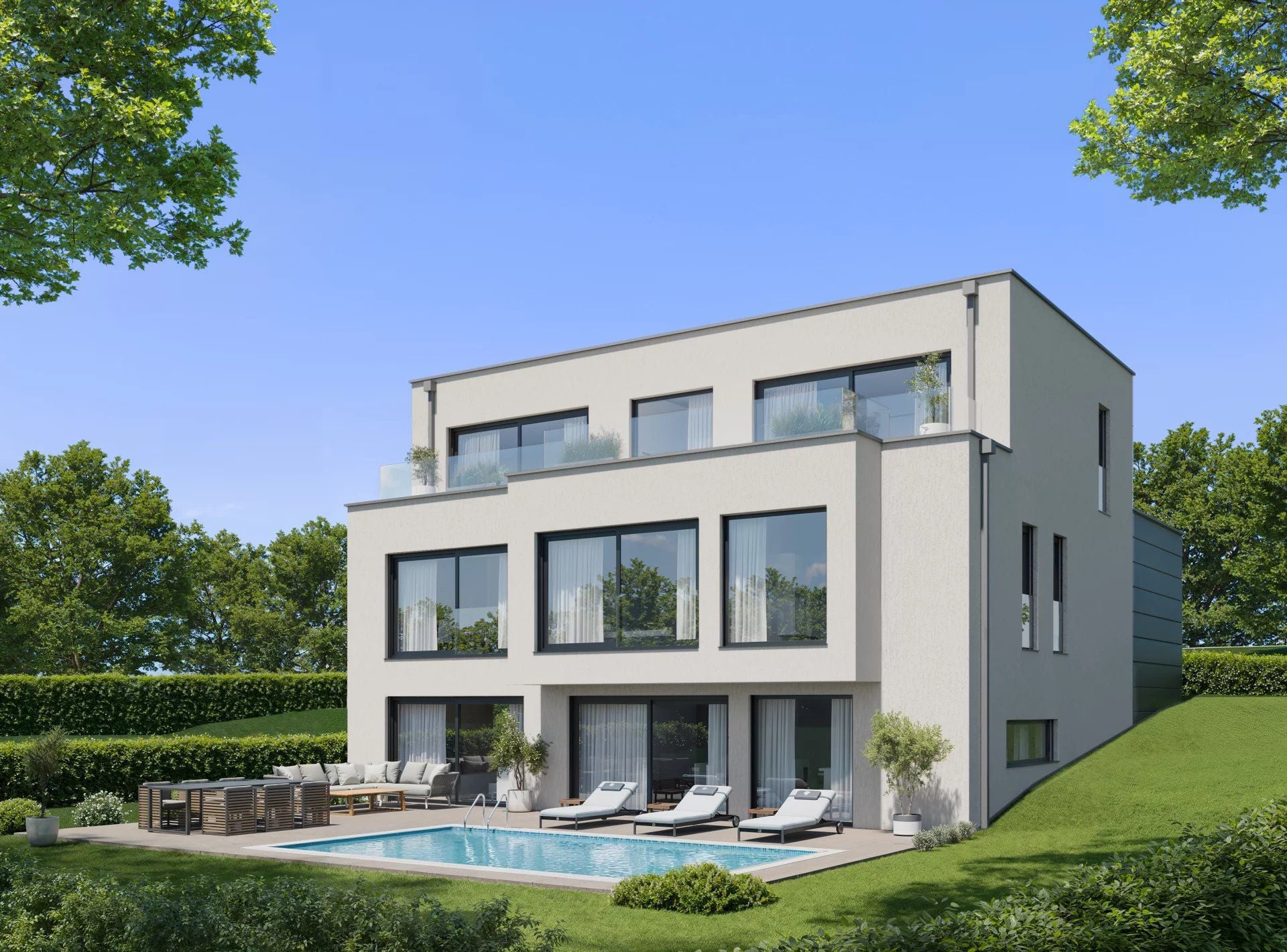 3-bedroom House for sale in Leudelange