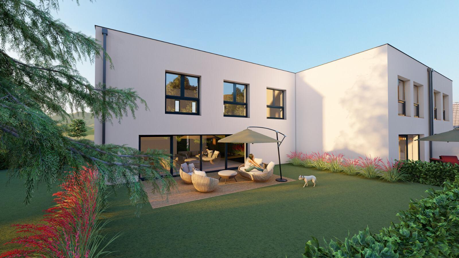 Maison mitoyenne 3 chambres en vente à Gonderange