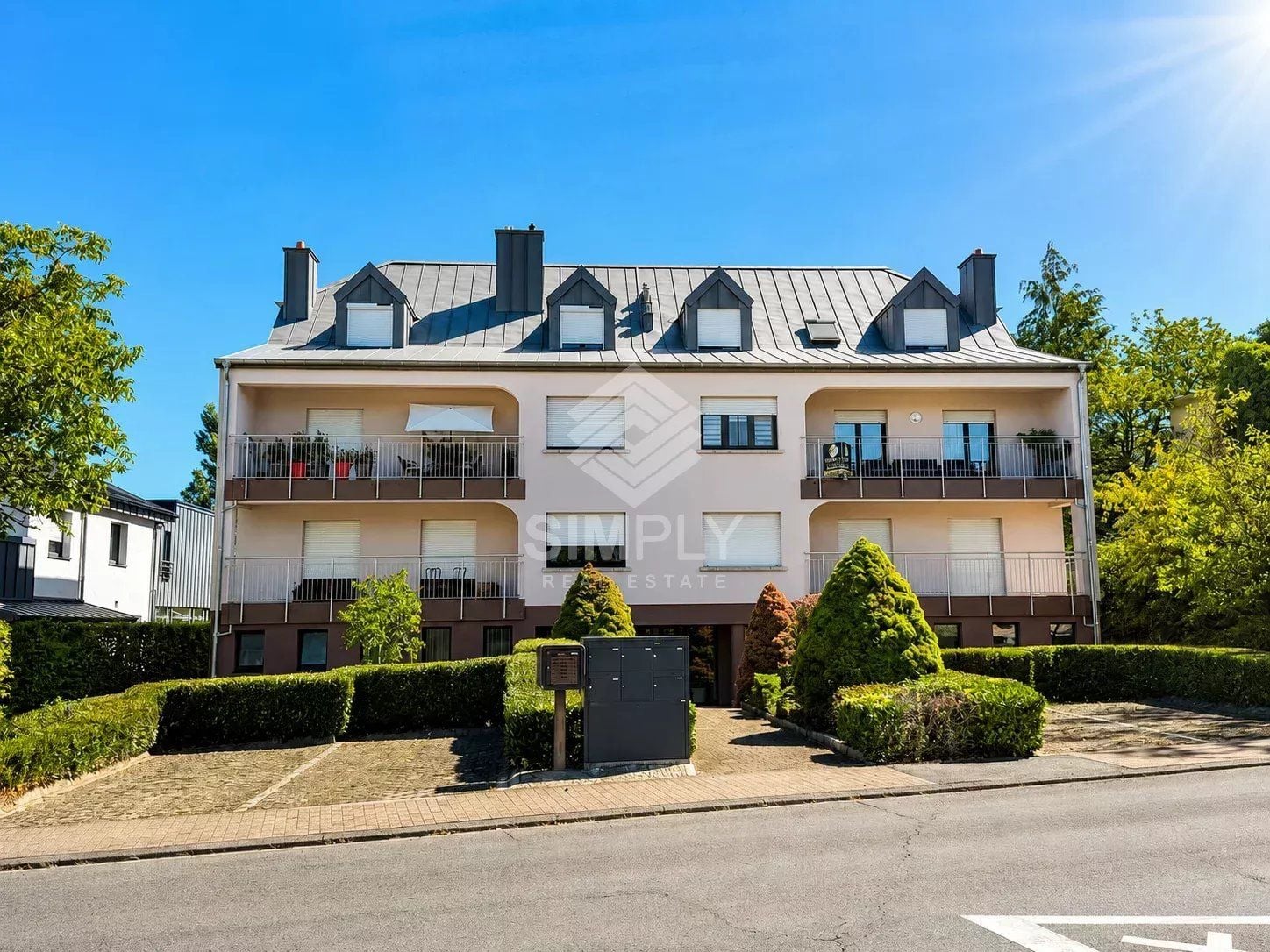 2-Zimmer-Duplexwohnung zum Verkauf in Bertrange