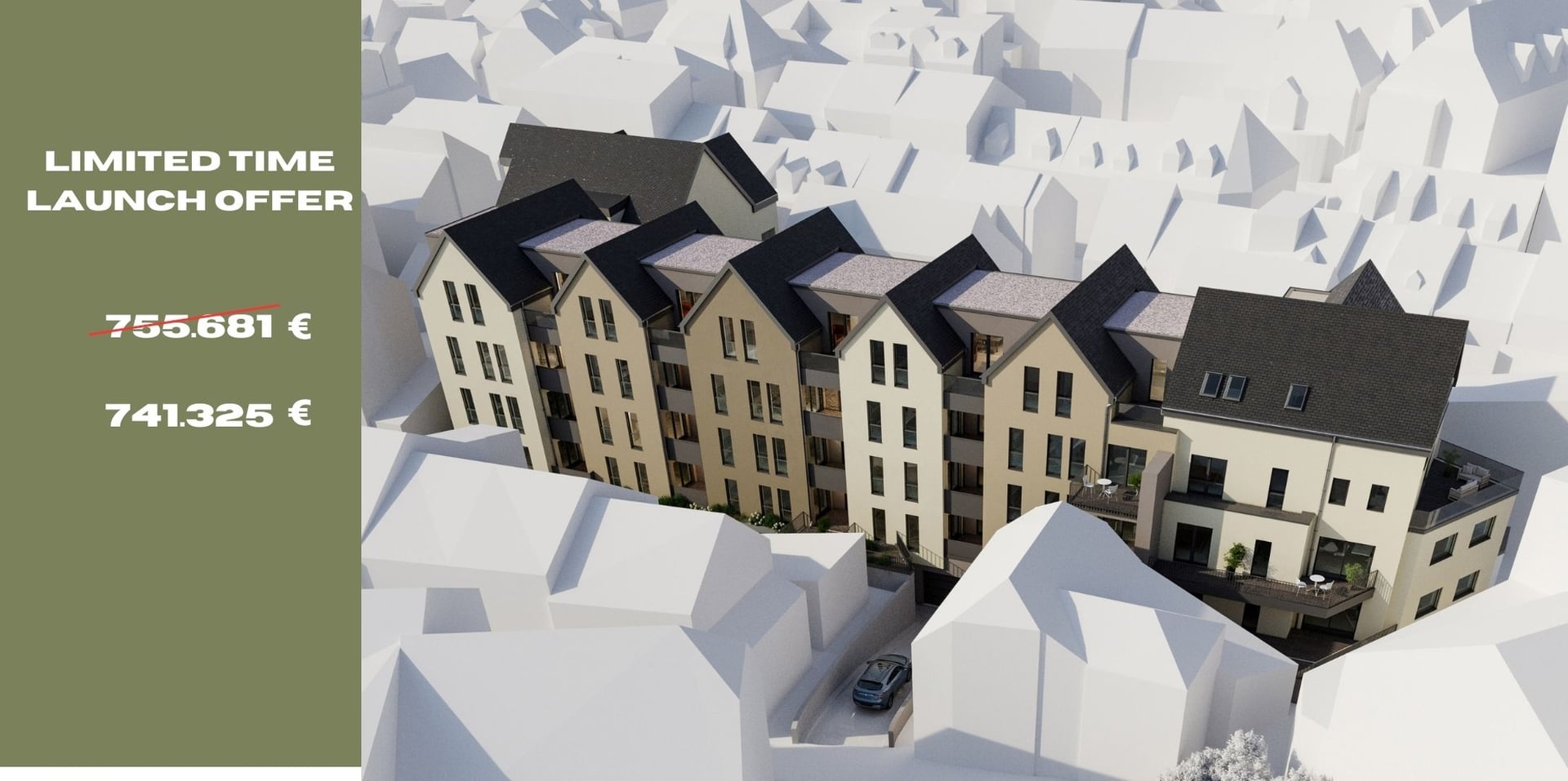 2-bedroom Apartment for sale in Diekirch