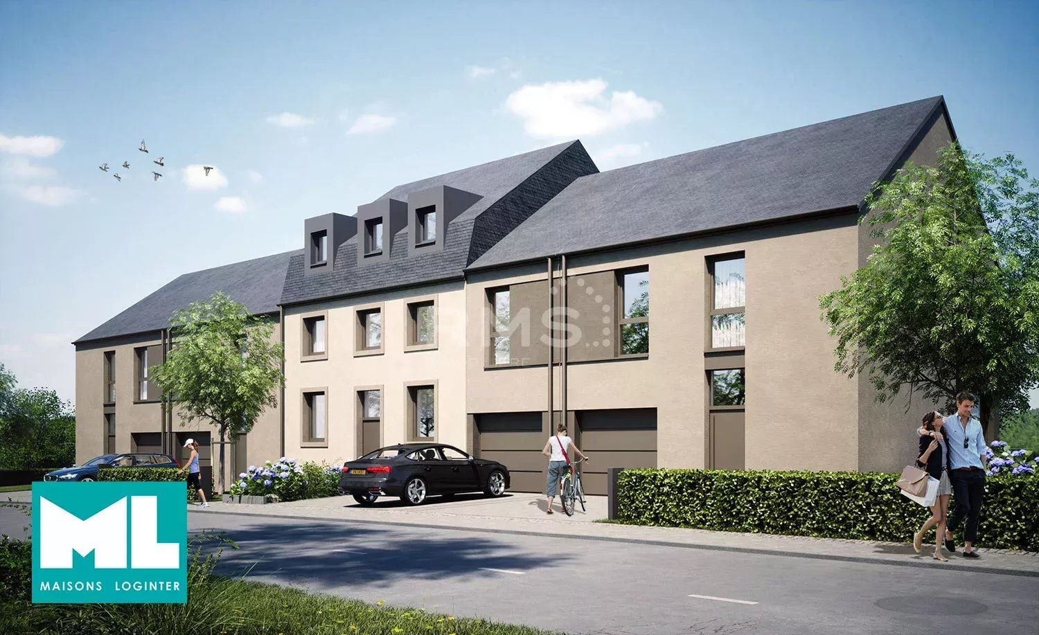 Maison jumelée 3 chambres en vente à Grosbous