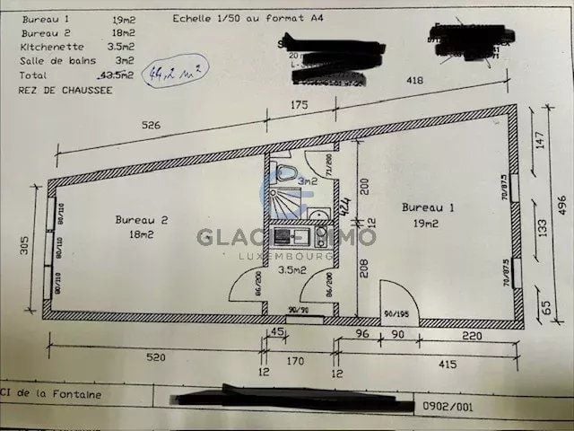 Gewerbe zur Miete in Dudelange