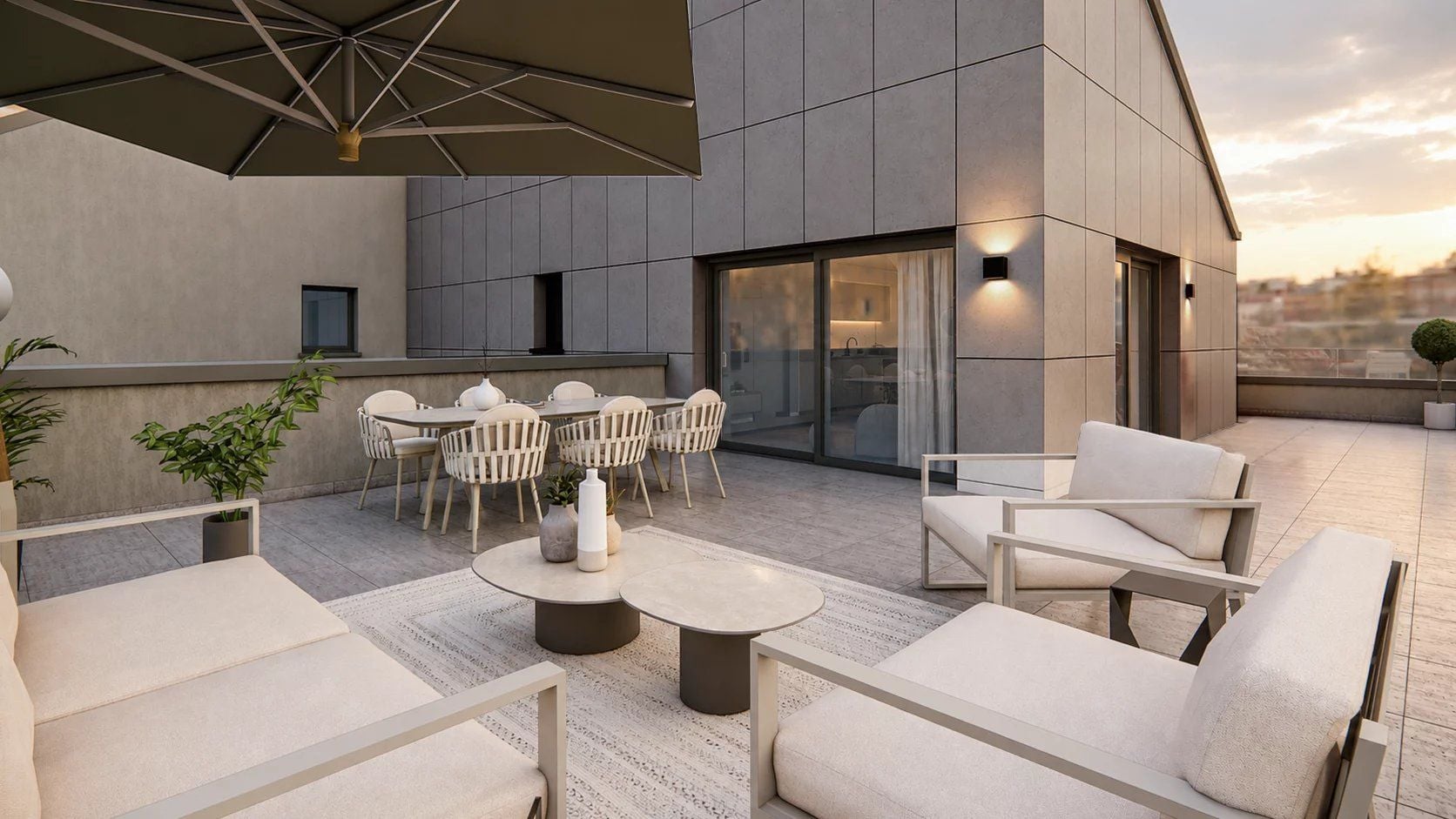 3-Zimmer-Penthouse zum Verkauf in Luxembourg-Eich