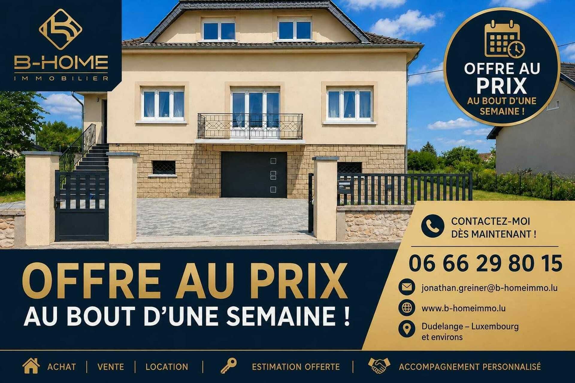 3-bedroom House for sale in Aumetz