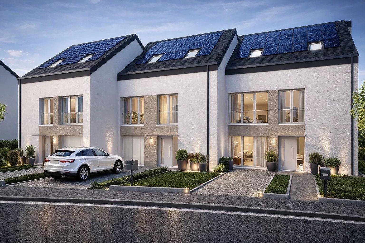 Maison jumelée 3 chambres en vente à Consthum, commune de Parc Hosingen